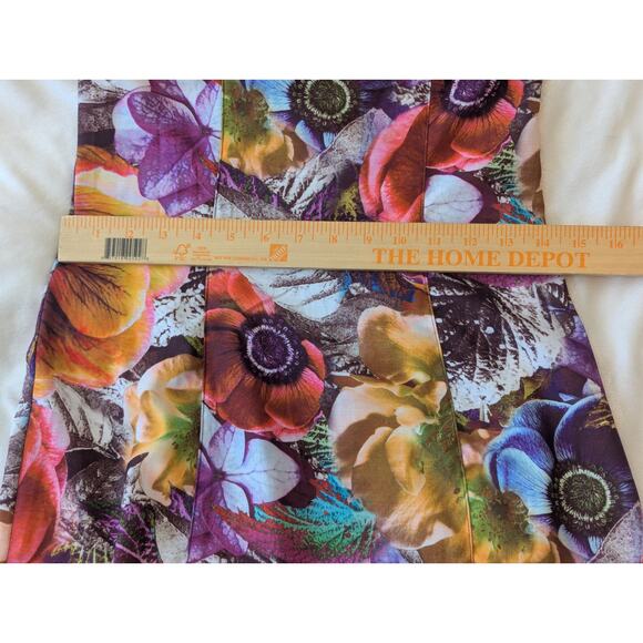 Urban Outfitters Babydoll Poppy Spaghetti Strap Floral Minidress w/ Side Slits S - Picture 6 of 9